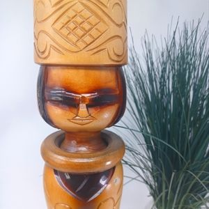 Vintage Kokeshi Japanese Doll